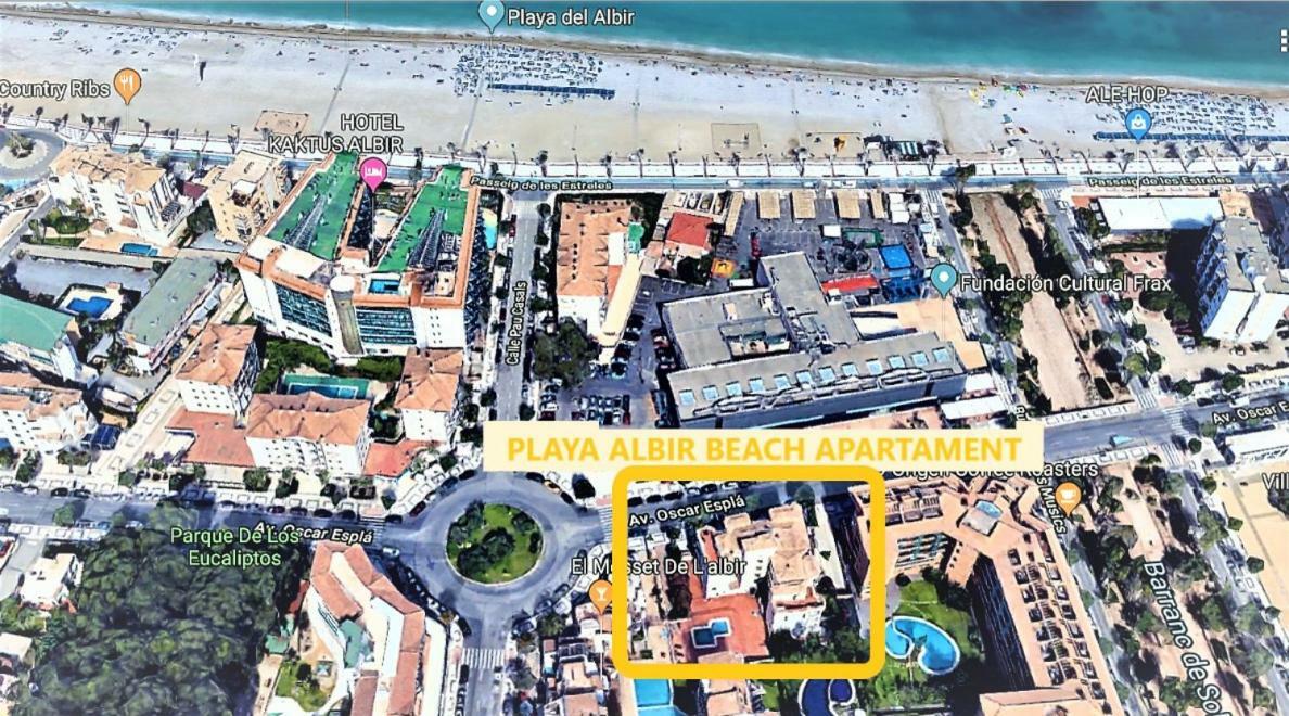 Playa Albir Beach Apartament アルビール エクステリア 写真